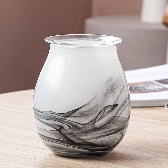 Lampe diffuseur par Chaleur Douce VERRE PEINT