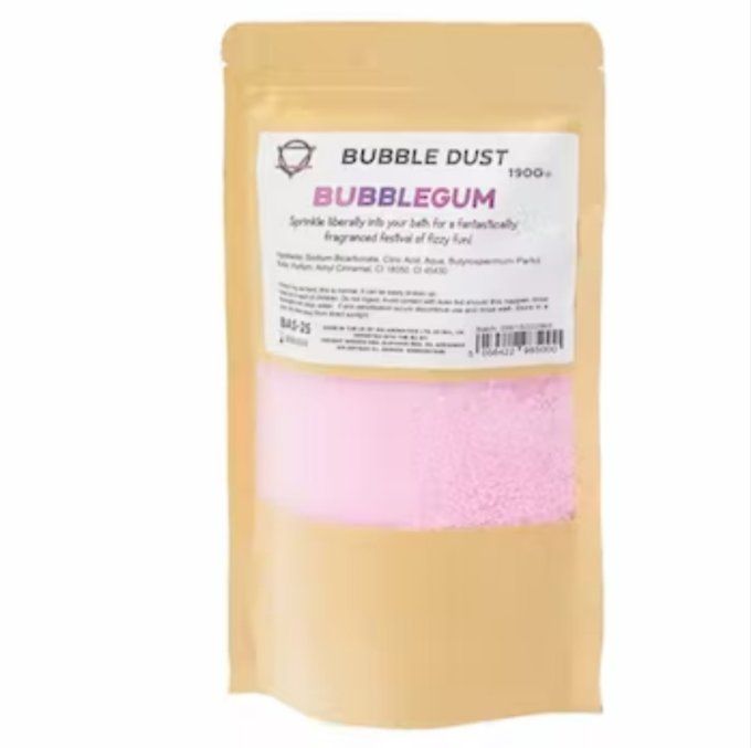 Poudre effervescente pour le bain 
