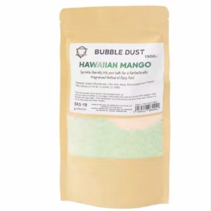 Poudre effervescente pour le bain 