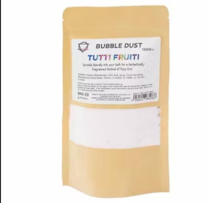 Poudre effervescente pour le bain 