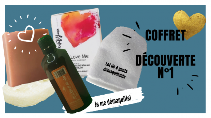 PACK  Coffret découverte n°1 "Je me démaquille"